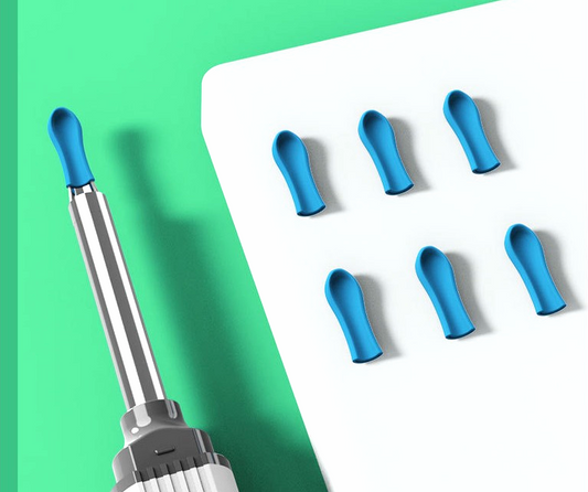 6x Soft Silicone Tips