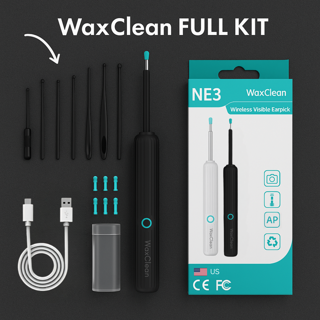 WaxClean™ - Smart Ear Cleaning With Advanced Technology