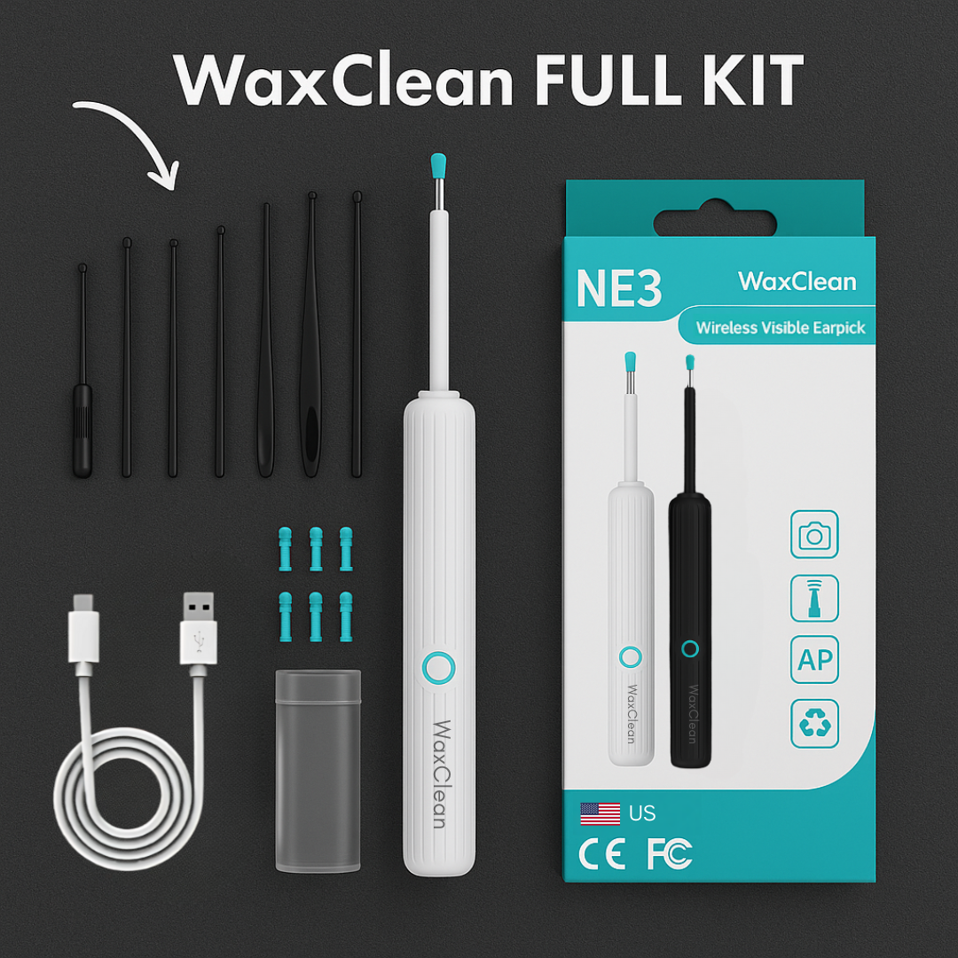 WaxClean™ - Smart Ear Cleaning With Advanced Technology